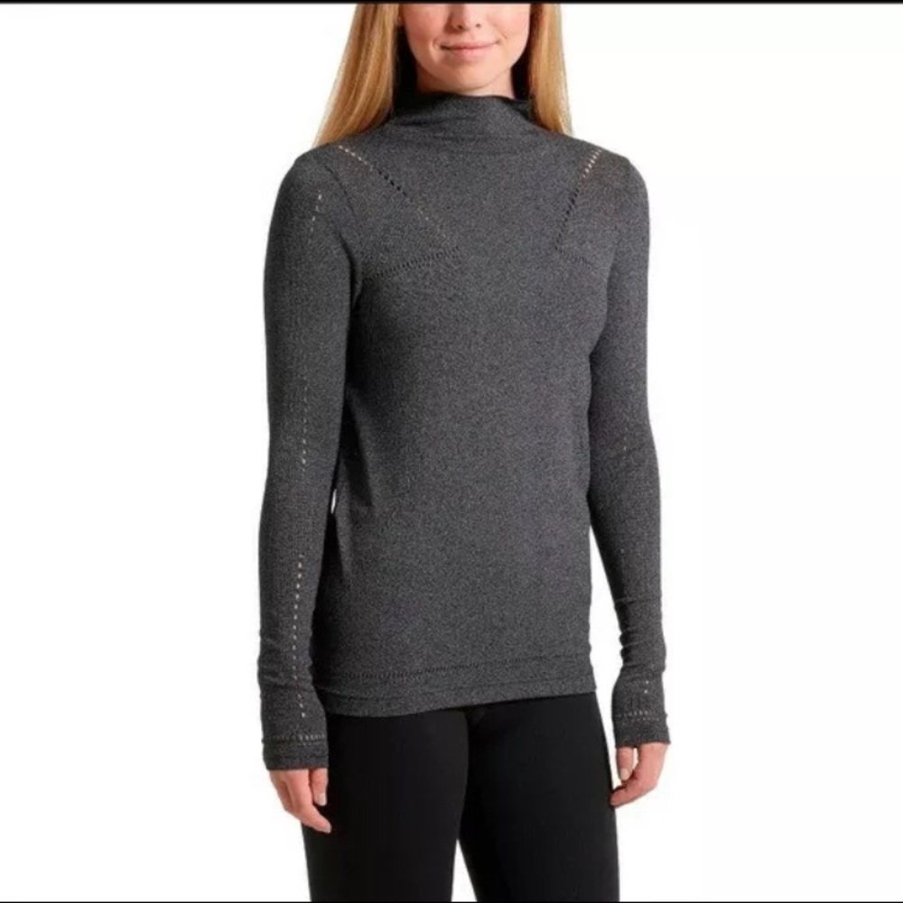 Puma Long sleeve Mock-Neck Athletic-Top Size XL